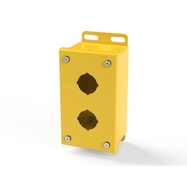 Saginaw Control & Engineering PB Enclosure, 5.75 in, 3.25 in, 2.75 in SCE-2PB-RAL1018 - main